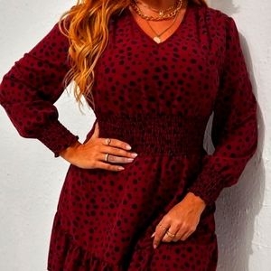 SHEIN Dalmation Dress